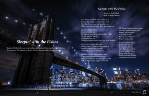 Sleeping With The Fishes Song