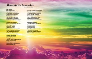 Moments We Remember - Song by Hal Pollock