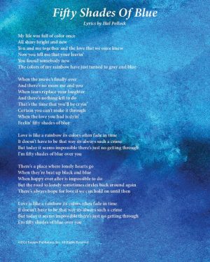 Fifty Shades Of Blue - Song by Hal Pollock