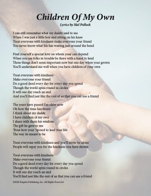 Children Of My Own - Song by Hal Pollock