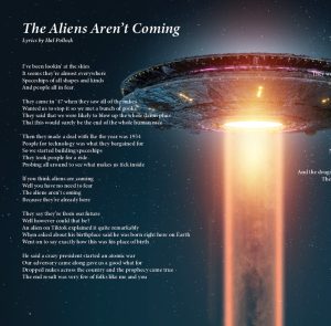 The Aliens Aren't Coming - Song by Hal Pollock